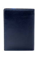 Men's Navy Blue Leather Wallet | Derimod Men's Navy Blue Leather Wallet | Derimod