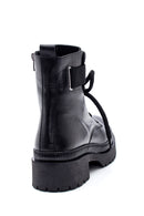 Women's Zippered Leather Boots | Derimod Women's Zippered Leather Boots | Derimod