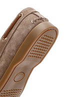 Men's Beige Suede Leather Casual Shoes | Derimod Men's Beige Suede Leather Casual Shoes | Derimod