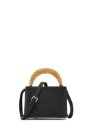 Kadın Siyah Uzun Askılı Mini Kol Çantası | Derimod Kadın Siyah Uzun Askılı Mini Kol Çantası | Derimod