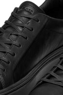 Geox Erkek Siyah Zackerty Bağcıklı Deri Casual Ayakkabı | Derimod Geox Erkek Siyah Zackerty Bağcıklı Deri Casual Ayakkabı | Derimod