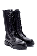 Women's Leather Lace Up Boots | Derimod Women's Leather Lace Up Boots | Derimod