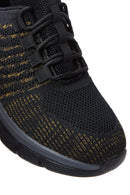 Women's Black Fabric Sneaker | Derimod Women's Black Fabric Sneaker | Derimod