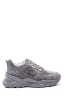 Kadın Deri Süet Sneaker | Derimod Kadın Deri Süet Sneaker | Derimod