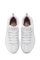 Skechers Kadın Beyaz Arch Fit Bağcıklı Kalın Tabanlı Sneaker | Derimod Skechers Kadın Beyaz Arch Fit Bağcıklı Kalın Tabanlı Sneaker | Derimod