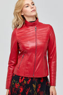 Roma Kadın Deri Ceket | Derimod Roma Kadın Deri Ceket | Derimod