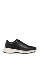 Geox Erkek Siyah Spherica Ecub-3 Bağcıklı Deri Sneaker | Derimod Geox Erkek Siyah Spherica Ecub-3 Bağcıklı Deri Sneaker | Derimod