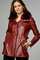 Emily Kadın Deri Ceket | Derimod Emily Kadın Deri Ceket | Derimod