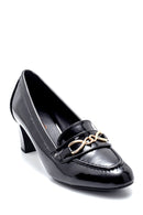 Women's Patent Leather Thick Heeled Shoes | Derimod Women's Patent Leather Thick Heeled Shoes | Derimod