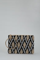 Black Fabric Women's Portfolio | Derimod Black Fabric Women's Portfolio | Derimod