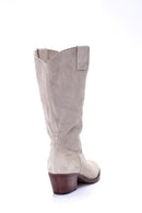 Women's Suede Leather Boots | Derimod Women's Suede Leather Boots | Derimod