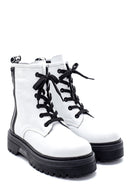 Women's Leather Zipper Detailed Boots | Derimod Women's Leather Zipper Detailed Boots | Derimod