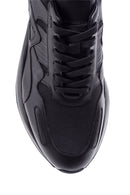 Erkek Yüksek Tabanlı Deri Sneaker | Derimod Erkek Yüksek Tabanlı Deri Sneaker | Derimod