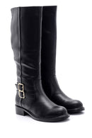 Women's Buckle Detailed Boots | Derimod Women's Buckle Detailed Boots | Derimod