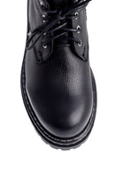 Women's Leather Stone Boots | Derimod Women's Leather Stone Boots | Derimod