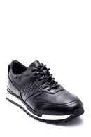 Erkek Deri Kroko Detaylı Sneaker | Derimod Erkek Deri Kroko Detaylı Sneaker | Derimod