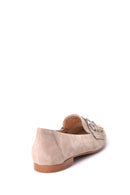 Women's Suede Ballerinas | Derimod Women's Suede Ballerinas | Derimod