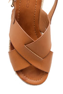 Women's Straw Detailed Sandals | Derimod Women's Straw Detailed Sandals | Derimod