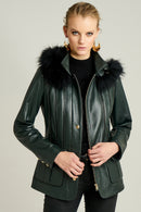 Diva Kadın Deri Ceket | Derimod Diva Kadın Deri Ceket | Derimod