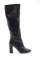 Women's Heeled Leather Boots | Derimod Women's Heeled Leather Boots | Derimod
