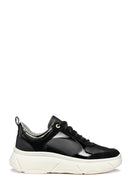 Geox Women's Black Nebula 2.0 X Lace-Up Sneakers | Derimod Geox Women's Black Nebula 2.0 X Lace-Up Sneakers | Derimod