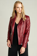 Rina Kadın Deri Ceket | Derimod Rina Kadın Deri Ceket | Derimod