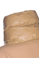 Geox Women's Brown W Diamante Long Coat | Derimod Geox Women's Brown W Diamante Long Coat | Derimod