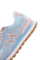 Hammer Jack Kadın Mavi Süet Deri Peru G Sneaker | Derimod Hammer Jack Kadın Mavi Süet Deri Peru G Sneaker | Derimod