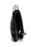Women's Crocodile Patterned Crossbody Bag | Derimod Women's Crocodile Patterned Crossbody Bag | Derimod