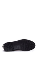 Men's Black Leather Zippered Boots | Derimod Men's Black Leather Zippered Boots | Derimod