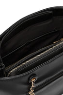 Kadın Siyah Uzun Askılı Baskılı Omuz Çantası | Derimod Kadın Siyah Uzun Askılı Baskılı Omuz Çantası | Derimod