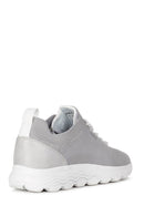 Geox Kadın Gri Spherica Bağcıklı Kumaş Sneaker | Derimod Geox Kadın Gri Spherica Bağcıklı Kumaş Sneaker | Derimod