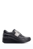 Women's Wedge Heeled Leather Shoes | Derimod Women's Wedge Heeled Leather Shoes | Derimod