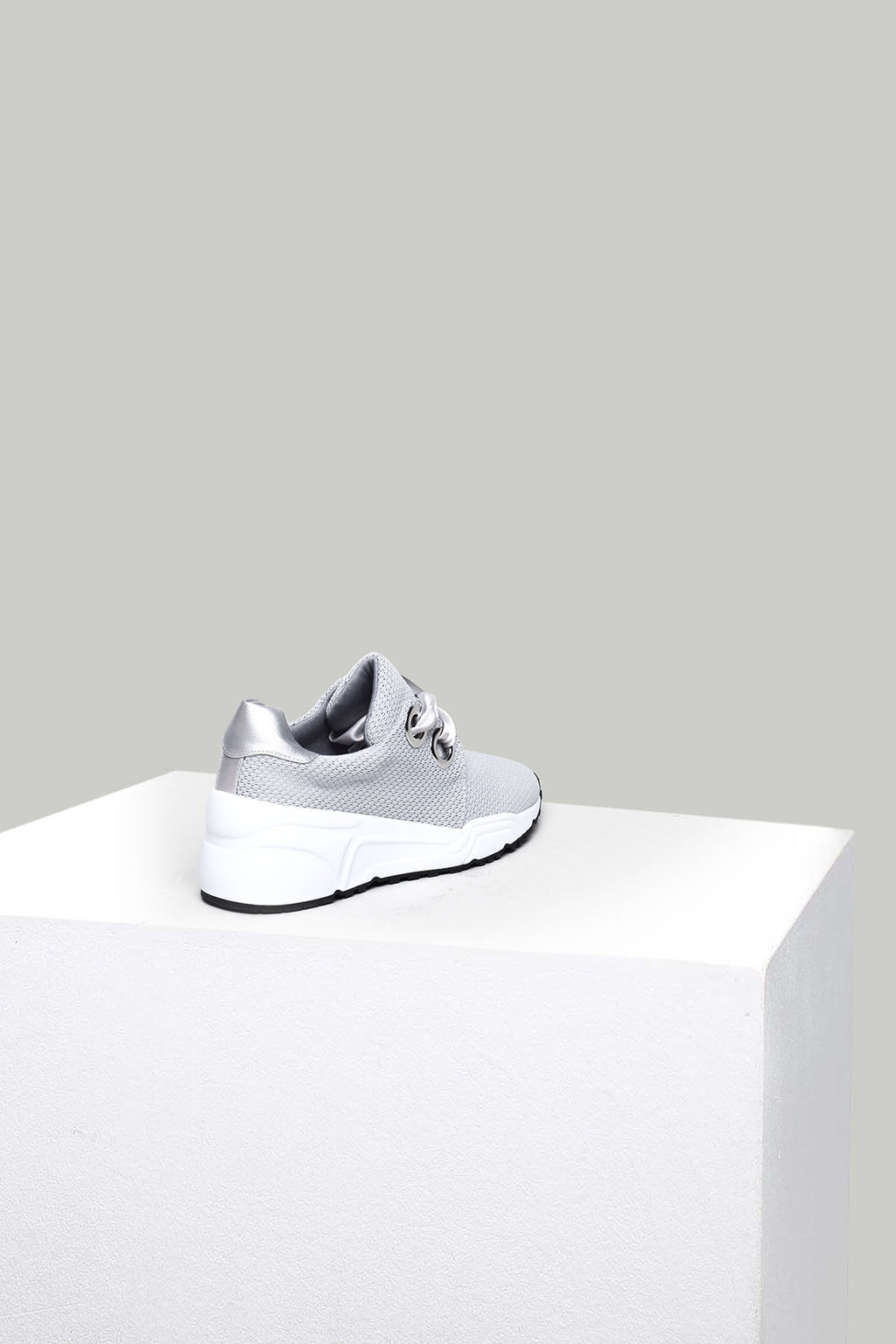 Yüksek Tabanlı Kadın Deri Sneaker