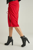 Buckle High Heeled Women's Boots | Derimod Buckle High Heeled Women's Boots | Derimod