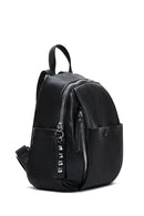 Women's Black Casual Backpack | Derimod Women's Black Casual Backpack | Derimod