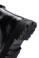 Harley Davidson Men's Black Asrid Exc Leather Boots | Derimod Harley Davidson Men's Black Asrid Exc Leather Boots | Derimod