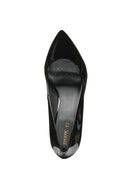 Geox Women's Black Walk Pleasure Heeled Leather Shoes | Derimod Geox Women's Black Walk Pleasure Heeled Leather Shoes | Derimod