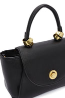 Kadın Siyah Uzun Askılı Mini Kol Çantası | Derimod Kadın Siyah Uzun Askılı Mini Kol Çantası | Derimod