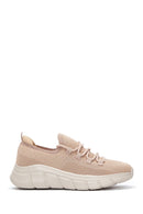 Kadın Pudra Kumaş Sneaker | Derimod Kadın Pudra Kumaş Sneaker | Derimod