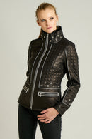 Anabella Kadın Deri Ceket | Derimod Anabella Kadın Deri Ceket | Derimod