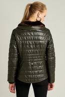 Linda Kadın Deri Ceket | Derimod Linda Kadın Deri Ceket | Derimod