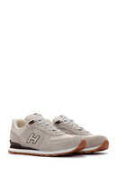 Hammer Jack Erkek Bej Deri Sneaker | Derimod Hammer Jack Erkek Bej Deri Sneaker | Derimod