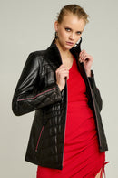 Madison Kadın Deri Ceket | Derimod Madison Kadın Deri Ceket | Derimod