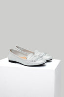 Gri Kadın Deri Loafer | Derimod Gri Kadın Deri Loafer | Derimod