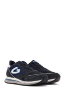 Alberto Guardiani Erkek Lacivert Wen Kalın Tabanlı Bağcıklı Süet Deri Sneaker | Derimod Alberto Guardiani Erkek Lacivert Wen Kalın Tabanlı Bağcıklı Süet Deri Sneaker | Derimod