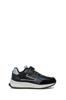 Geox Erkek Çocuk Siyah Spherica Bağcıklı Sneaker | Derimod Geox Erkek Çocuk Siyah Spherica Bağcıklı Sneaker | Derimod