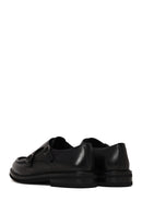 Male Black Double-Buckle Leather Casual Shoes | Derimod Male Black Double-Buckle Leather Casual Shoes | Derimod