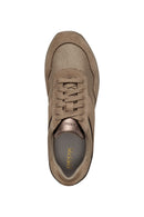 Geox Kadın Vizon D Runntix Bağcıklı Sneaker | Derimod Geox Kadın Vizon D Runntix Bağcıklı Sneaker | Derimod