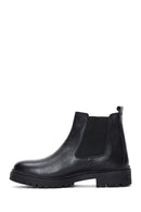 Women's Black Leather Chelsea Boots | Derimod Women's Black Leather Chelsea Boots | Derimod